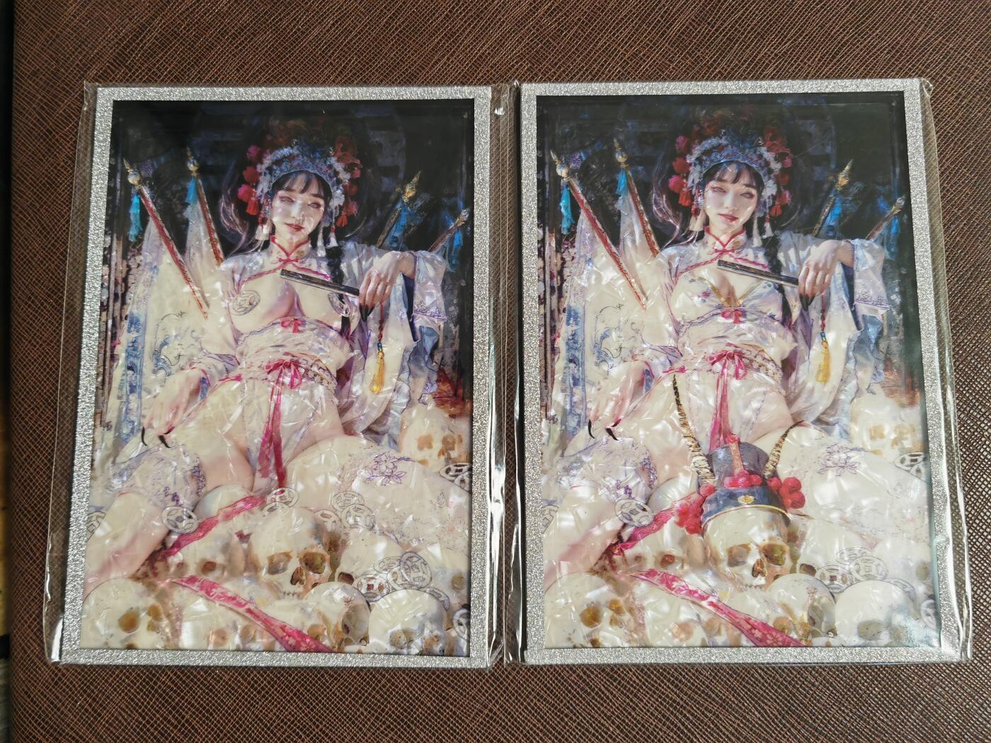 第113期阳大大卡牌拍卖第113期（持续收拍品，周五晚上九点截拍，进群福利早知道） 【箱配已拆】焱卡文化 燎原西游 箱配已拆 2张高清亚克力色纸+40多张普卡（包含云中多张蜘蛛精，顶级好盒）