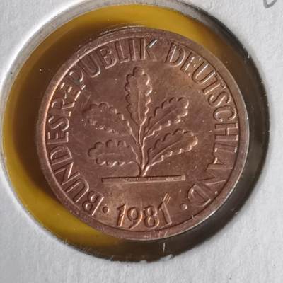 沼泽如烟--第1062场 德国1981年1芬尼