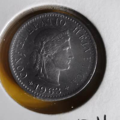 沼泽如烟--第1062场 瑞士1963年五分