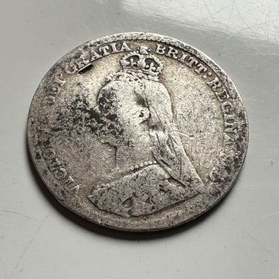 🌹外币初藏🌹🐯2026年第45场   每周二四六晚8️⃣点  世界硬币 英国 1891年 维多利亚 3便士银币 c