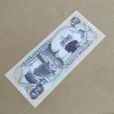 PCAI钱币  24-816  外国纸币与套币小专场 圭亚那