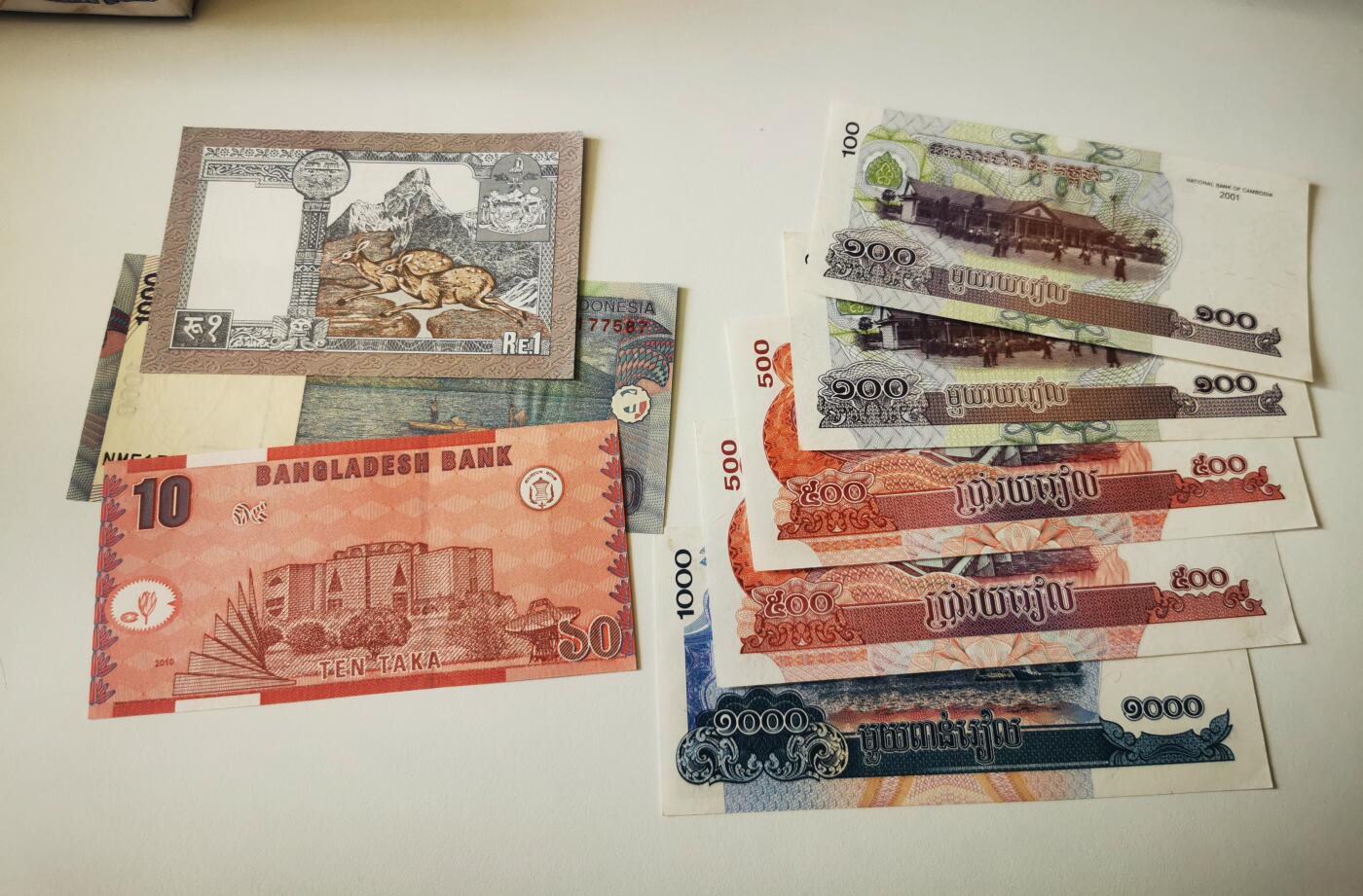 零零发流通品外国纸币拍卖 无佣金