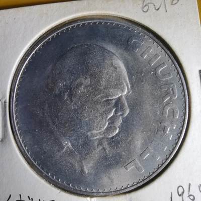 沼泽如烟--第1062场 英国1965年纪念币克朗型