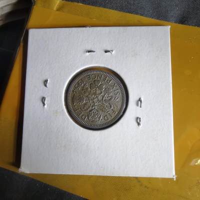 沼泽如烟--第1062场 英国1954年6便士