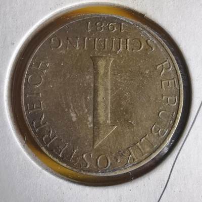 沼泽如烟--第1062场 奥地利1981年1先令