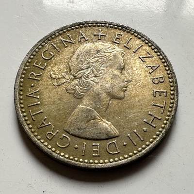 🌹外币初藏🌹🐯2026年第45场   每周二四六晚8️⃣点  世界硬币 英国1966年 一先令