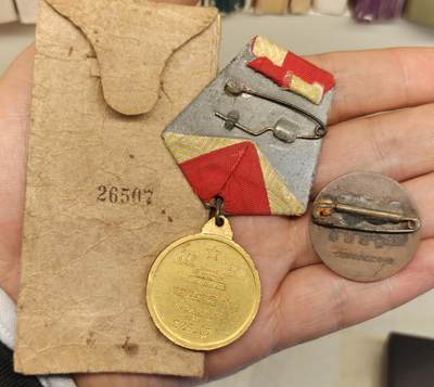 老徽章奖章勋章纪念章杂项专拍 五十年代纪念章