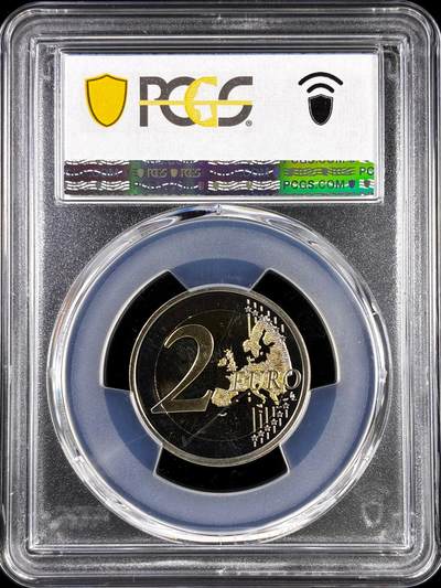 【雨安】【直播拍卖】【评级币章-132期】 2026-04-25 周六 19:30 (金价1050, 银价18.60)  [评级欧元] Finland 欧元 芬兰 2欧元 2009年 芬兰200周年 PCGS-PR67DCAM 精制币