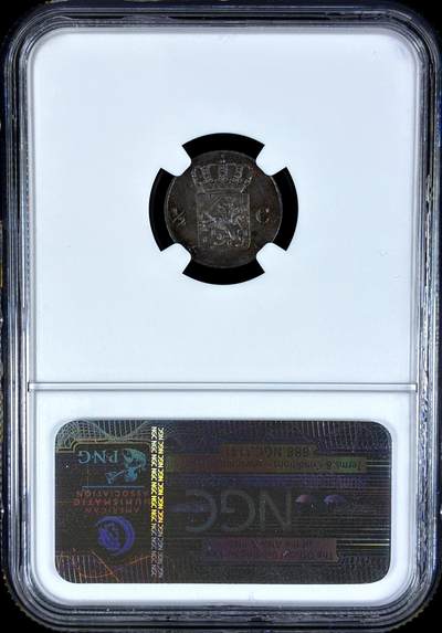 【雨安】【直播拍卖】【评级币章-132期】 2026-04-25 周六 19:30 (金价1050, 银价18.60)  [评级欧洲] Netherlands 荷兰 王国 1/2分 1876年 威廉三世  NGC-MS61 荷兰早期辅币MS非常难得