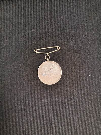 东亚欧洲主题杂货徽章勋章拍卖⑩ （五一大拍350+） 第一次国势调查纪念章（纯银 7g）