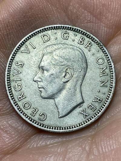 2026年第四十七场(总第二百一十六场）外国好品散币场(免佣金) 英国🇬🇧1950年1先令(乔治六世第三版，英格兰站狮版)