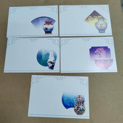 PCAI钱币  23-815   钱币票据邮票小专场 明信片一套