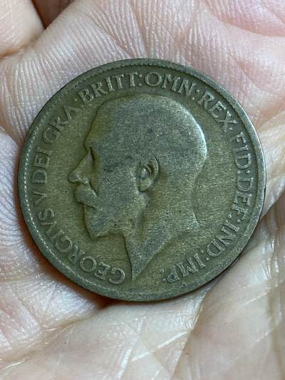 2026年第四十七场(总第二百一十六场）外国好品散币场(免佣金) 英国🇬🇧1920年半便士(乔治五世第一版)