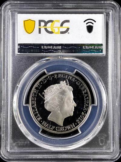 【雨安】【直播拍卖】【评级币章-132期】 2026-04-25 周六 19:30 (金价1050, 银价18.60)  [评级现代] Gibraltar 直布罗陀 1/2克朗 2018年 日落 PCGS-PR68DCAM 精制币