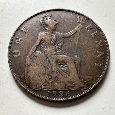 🌹外币初藏🌹🐯2026年第45场   每周二四六晚8️⃣点  世界硬币 英国1926年一便士