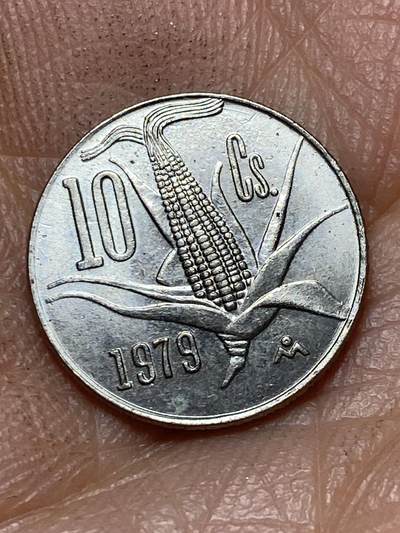 2026年第四十七场(总第二百一十六场）外国好品散币场(免佣金) 原光好品–墨西哥🇲🇽1979年10分(尖茎宽年份版，5排玉米粒)