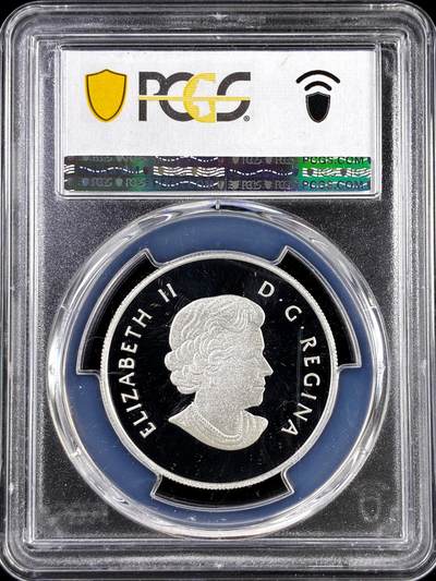 【雨安】【直播拍卖】【评级币章-132期】 2026-04-25 周六 19:30 (金价1050, 银价18.60)  [评级现代] Canada 加拿大 10元 2015年 FIFA-踢球 PCGS-PR69DCAM 精制币