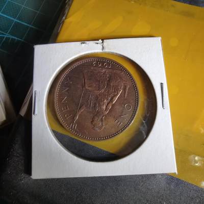 沼泽如烟--第1062场 英国1962年1便士