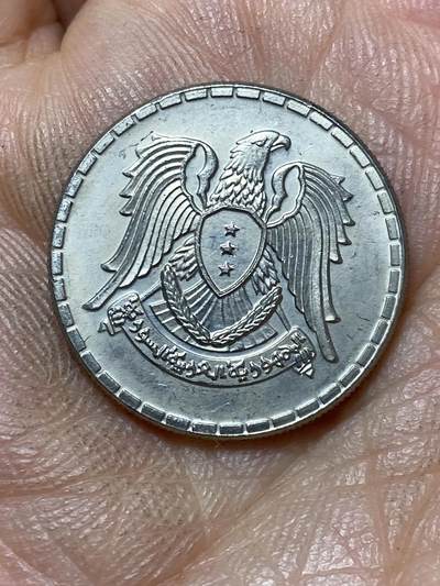 2026年第四十七场(总第二百一十六场）外国好品散币场(免佣金) 好品–叙利亚🇸🇾1968单年份25皮阿斯特(独立后首套流通硬币)