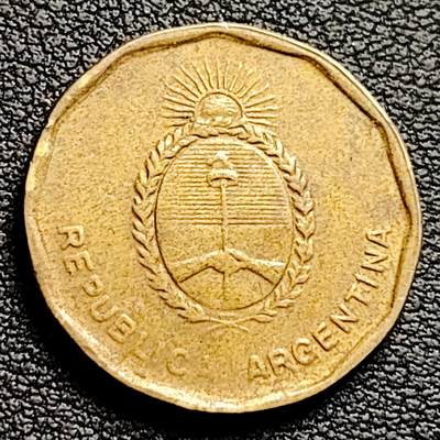 泉币菌-第230场-拍品多 请提前出价 阿根廷10分铜币 1986年 21.5mm 美洲币