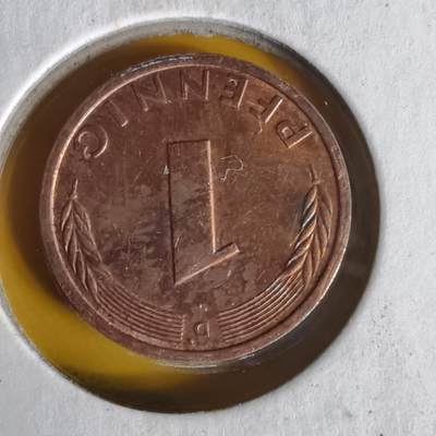 沼泽如烟--第1062场 德国1981年1芬尼