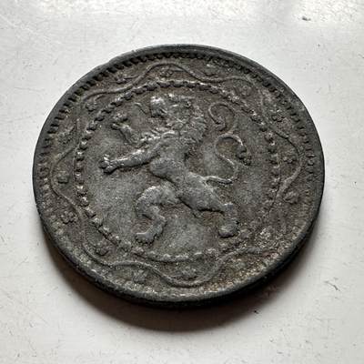 🌹外币初藏🌹🐯2026年第45场   每周二四六晚8️⃣点  世界硬币 比利时1916年五分