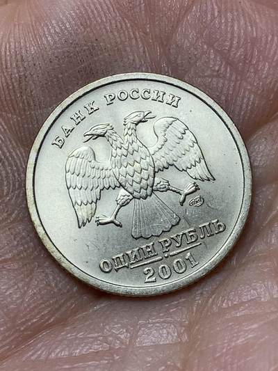 2026年第四十七场(总第二百一十六场）外国好品散币场(免佣金) 俄罗斯🇷🇺2001年1卢布(独联体成立10周年纪念币)