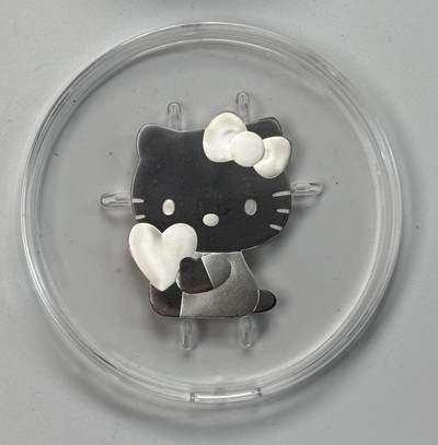 S&S Numismatic世界钱币-拍卖 第126期  法国2024年 Hello Kitty问世50周年 10欧元玩偶型精制纪念银币 盒证齐全