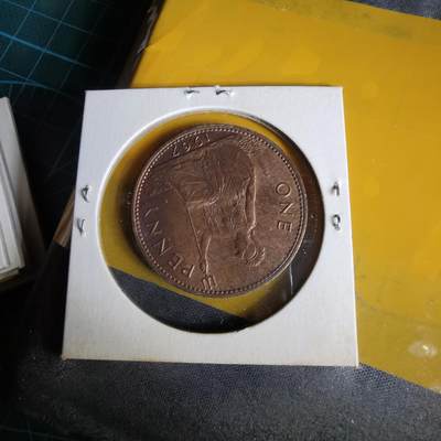 沼泽如烟--第1062场 英国1967年1便士