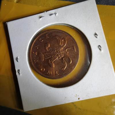 沼泽如烟--第1062场 英国1989年2便士