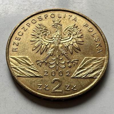 🌹外币初藏🌹🐯2026年第45场   每周二四六晚8️⃣点  世界硬币 波兰 2002年 欧洲泽龟 2兹罗提纪念币 比较少的