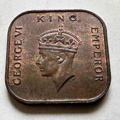 🌹外币初藏🌹🐯2026年第45场   每周二四六晚8️⃣点  世界硬币 英属马来亚1939年一分