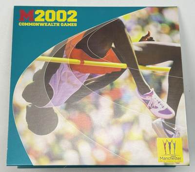 S&S Numismatic世界钱币-拍卖 第126期  英国2002年 曼彻斯特英联邦运动会 2英镑双色纪念币 4枚全套 官方卡币