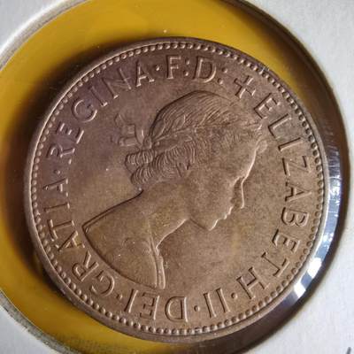 沼泽如烟--第1062场 英国1967年1便士