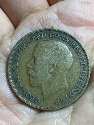 2026年第四十七场(总第二百一十六场）外国好品散币场(免佣金) 英国🇬🇧1914年1便士(乔治五世第一版)