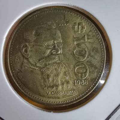 沼泽如烟--第1062场 墨西哥1988年100比索