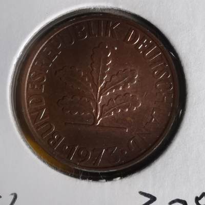 沼泽如烟--第1062场 德国1973年2芬尼