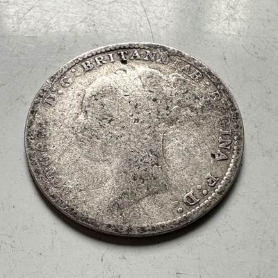 🌹外币初藏🌹🐯2026年第45场   每周二四六晚8️⃣点  世界硬币 英国 1881年 维多利亚 3便士银币 1.41克-16毫米-92.5%银