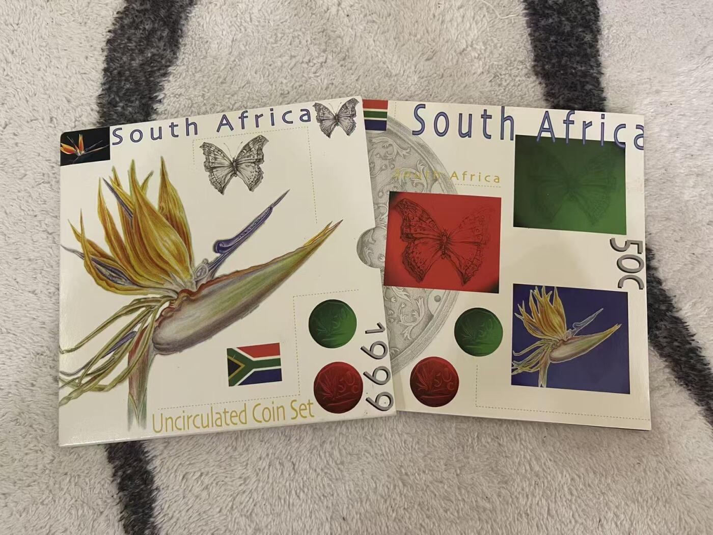 ❤️【币观天下】❤️ 第349期钱币拍卖场- 2026.4.24周五晚上6点半场 长期征集拍品  南非1999年官方套币 全新原包装 品相如图