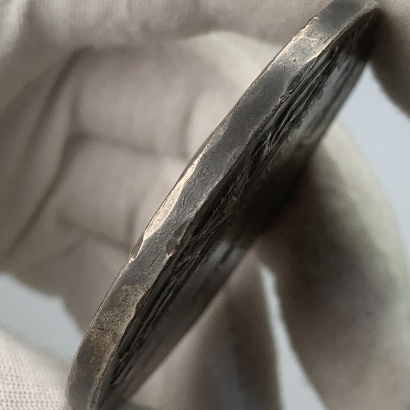 掌中浮雕-藏着的欧洲第059场 1910年意大利颁发的朱塞佩·加里波第(Giuseppe Garibaldi)“千人远征”50周年纪念银章，55mm，90.5g