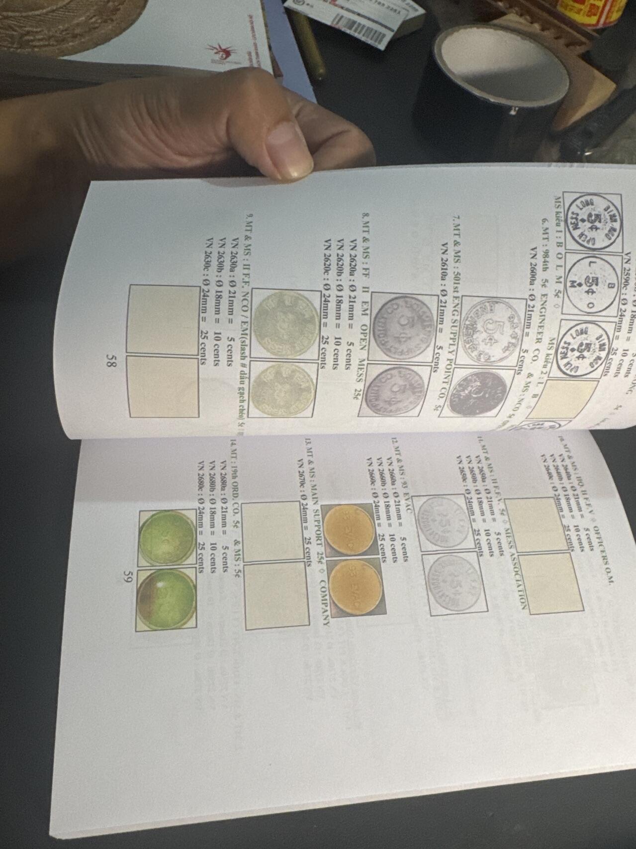 ❤️【币观天下】❤️ 第349期钱币拍卖场- 2026.4.24周五晚上6点半场 长期征集拍品  越南钱币协会出版硬币纸币票券钞票目录一套4本