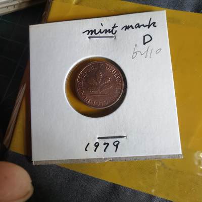 沼泽如烟--第1062场 德国1979年1芬尼