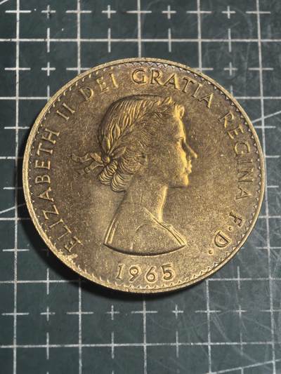 轻松集币无压力 英国丘吉尔1克朗带镀层