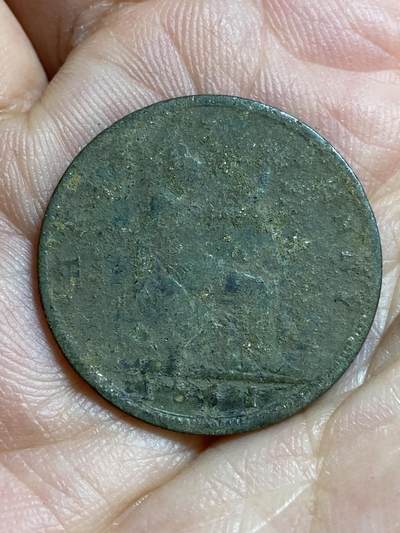 2026年第四十七场(总第二百一十六场）外国好品散币场(免佣金) 英国🇬🇧1861年半便士(伊丽莎白二世中年桂冠第二版)