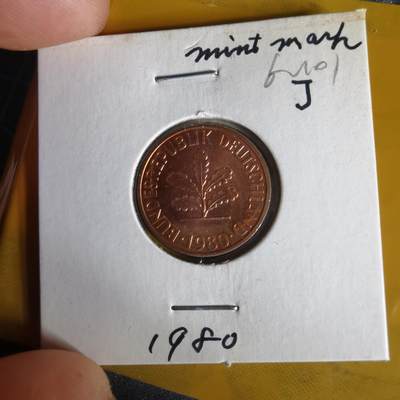 沼泽如烟--第1062场 德国1980年2芬尼