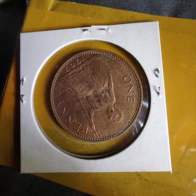 沼泽如烟--第1062场 英国1967年1便士