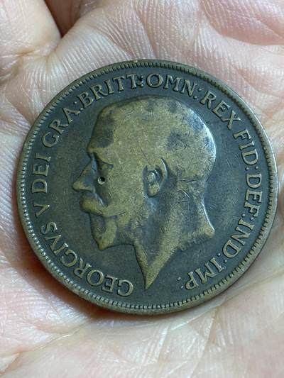 2026年第四十七场(总第二百一十六场）外国好品散币场(免佣金) 英国🇬🇧1914年1便士(乔治五世第一版)