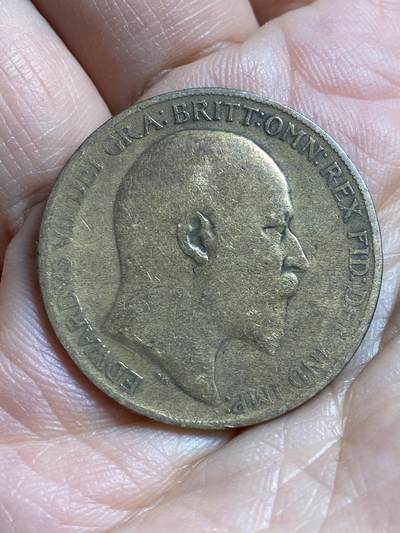 2026年第四十七场(总第二百一十六场）外国好品散币场(免佣金) 英国🇬🇧1910年1便士(爱德华七世逝世年，关门年)