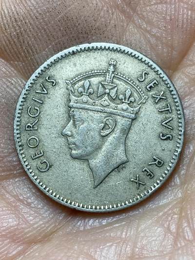 2026年第四十七场(总第二百一十六场）外国好品散币场(免佣金) 英属东非1949年50分(乔治六世第二版)