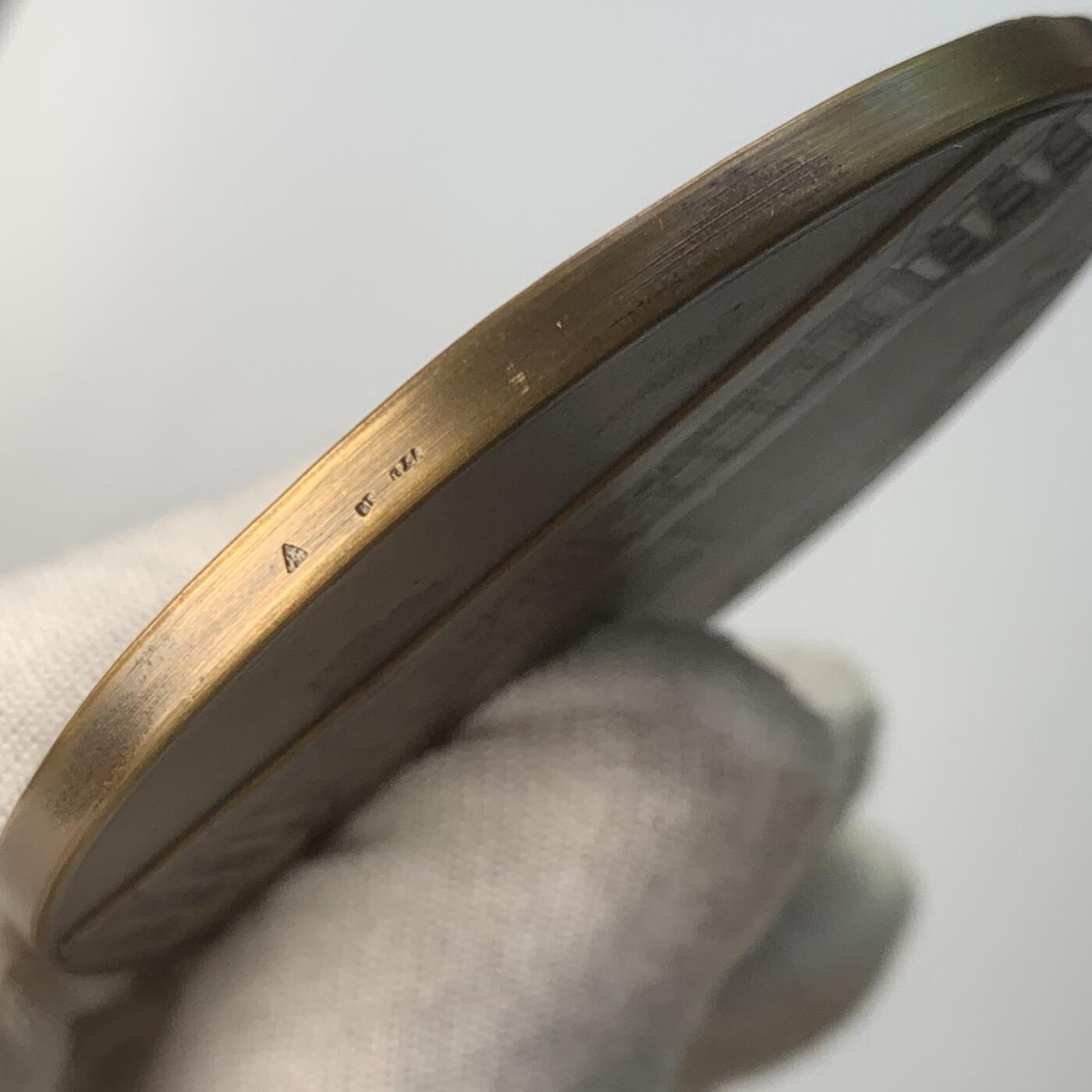 掌中浮雕-藏着的欧洲第059场 法国红十字航空纪念铜章，59mm，88g